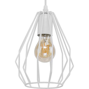 Lampa wisząca Brylant biała | TK Lighting - E27