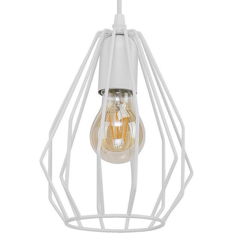 Lampa wisząca Brylant biała | TK Lighting - E27