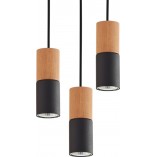 Lampa Wisząca Czarna Elit III | TK Lighting - Skandynawski Design