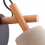 Kinkiet Vaio Natural TK Lighting | Boho, Rustykalny | Kup Online