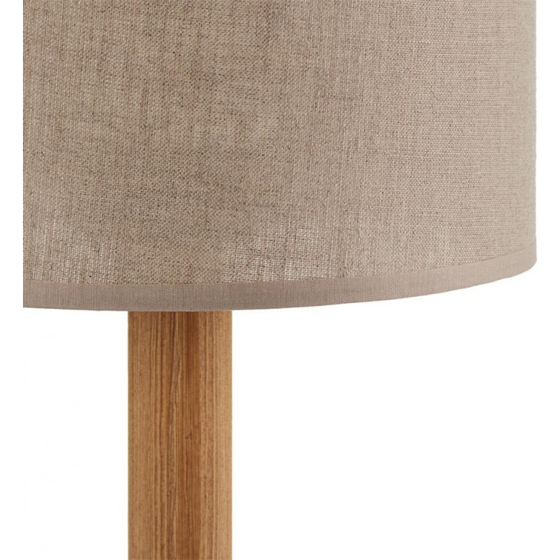 Lampa stołowa Deva | Boho, drewniana | TK Lighting