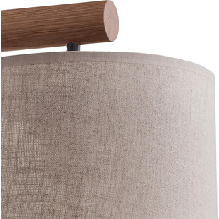 Kinkiet z abażurem i drewnem Deva naturalny TK Lighting