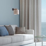 Kinkiet Deva z abażurem drewnianym | TK Lighting
