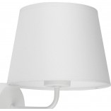 Kinkiet z abażurem Maja biały | TK Lighting - Oświetlenie