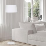Lampa podłogowa Maja 45 biała | TK Lighting - Eleganckie oświetlenie