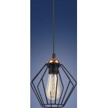 Lampa wisząca Galaxy czarna | TK Lighting - Loftowa lampa