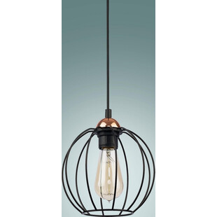 Lampa wisząca czarna Galaxy | TK Lighting - Loftowa Kula
