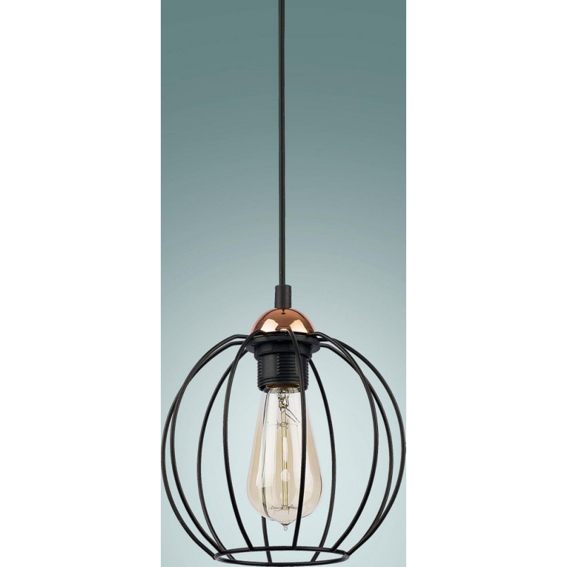 Lampa wisząca czarna Galaxy | TK Lighting - Loftowa Kula