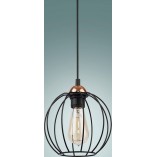 Lampa wisząca czarna Galaxy | TK Lighting - Loftowa Kula