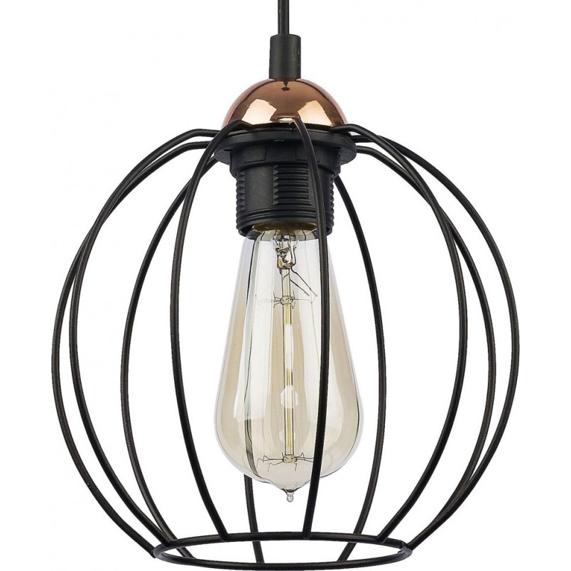 Lampa wisząca czarna Galaxy | TK Lighting - Loftowa Kula