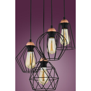 Lampa wisząca czarna Galaxy | TK Lighting - Loftowa | Kup online