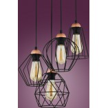 Lampa wisząca czarna Galaxy | TK Lighting - Loftowa | Kup online