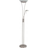 Lampa podłogowa szklana Finn LED - Elegancki design | Brilliant