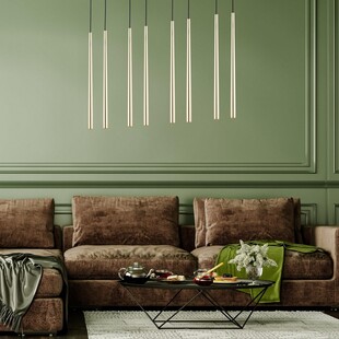 Lampa Glamour Piano VIII - 115cm, Złota TK Lighting | Kup Teraz!