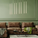 Lampa Glamour Piano VIII - 115cm, Złota TK Lighting | Kup Teraz!