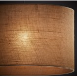 Lampa wisząca boho Juta 50cm - TK Lighting | Brązowa