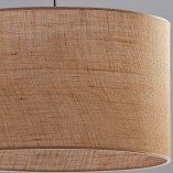 Lampa wisząca boho Juta 50cm - TK Lighting | Brązowa