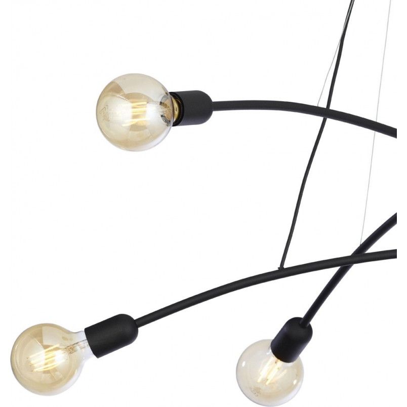 Lampa wisząca loft "Patyczak" 6 punktów Helix | TK Lighting