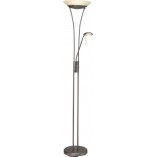 Lampa podłogowa szklana Finn LED - Elegancki design | Brilliant