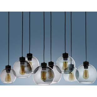 Lampa sufitowa Cubus Graphite VIII - TK Lighting | Szklane kule