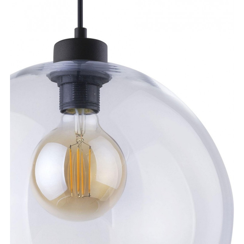 Lampa wisząca Cubus - szklana kula 30cm | TK Lighting