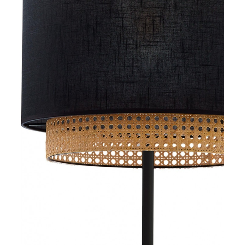 Lampa podłogowa Boho czarna TK Lighting | Styl i Funkcja