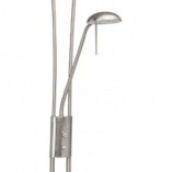 Lampa podłogowa szklana Finn LED - Elegancki design | Brilliant