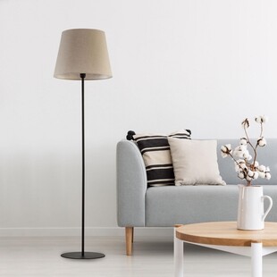 Lampa podłogowa Chicago beżowa TK Lighting | Elegancki design