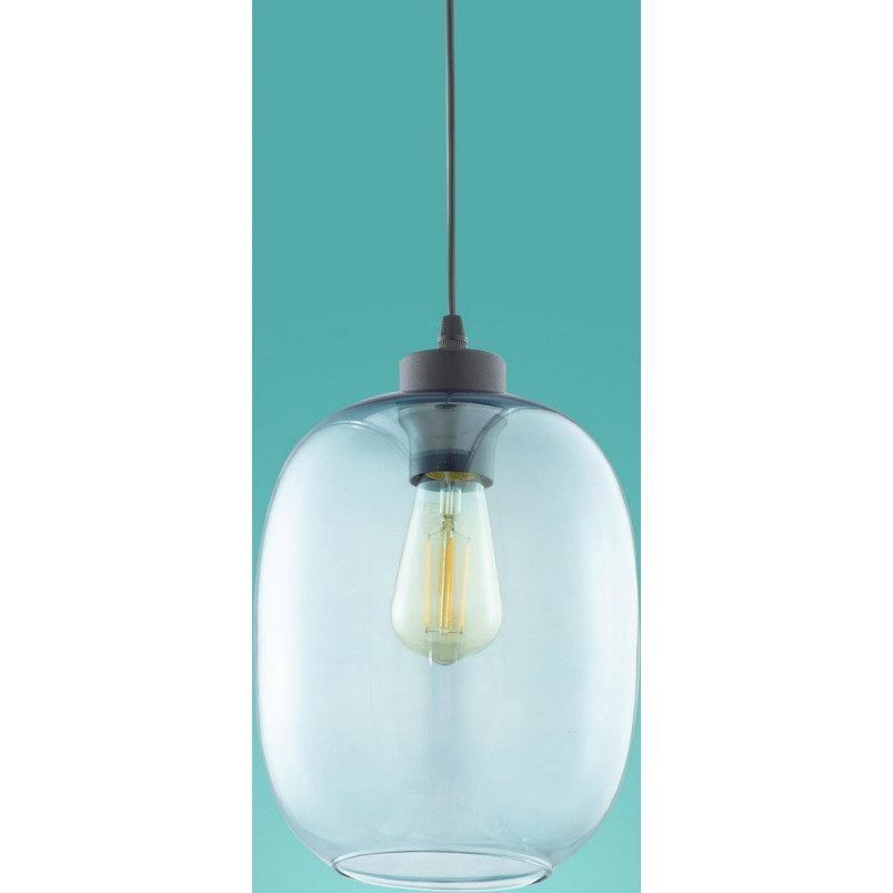 Lampa wisząca niebieska Elio 20cm | TK Lighting - Kup online!