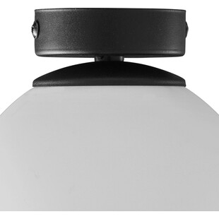 Plafon szklana kula Celeste 16cm biało-czarny TK Lighting