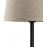Lampa stołowa Chicago beżowa TK Lighting | Eleganckie oświetlenie