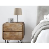 Lampa stołowa Chicago beżowa TK Lighting | Eleganckie oświetlenie