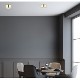 Plafon LED Glamour Dallas | Złoty | TK Lighting