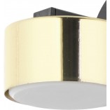 Kinkiet Glamour Dallas LED | TK Lighting - Złoty, Czarny