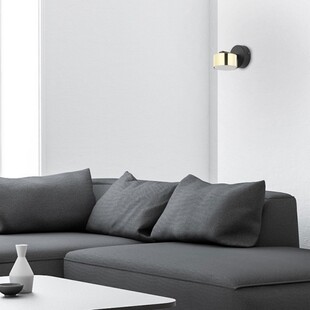 Kinkiet Glamour Dallas LED | TK Lighting - Złoty, Czarny