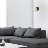 Kinkiet Glamour Dallas LED | TK Lighting - Złoty, Czarny