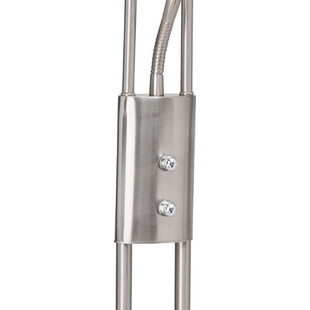 Lampa podłogowa szklana Finn LED - Elegancki design | Brilliant