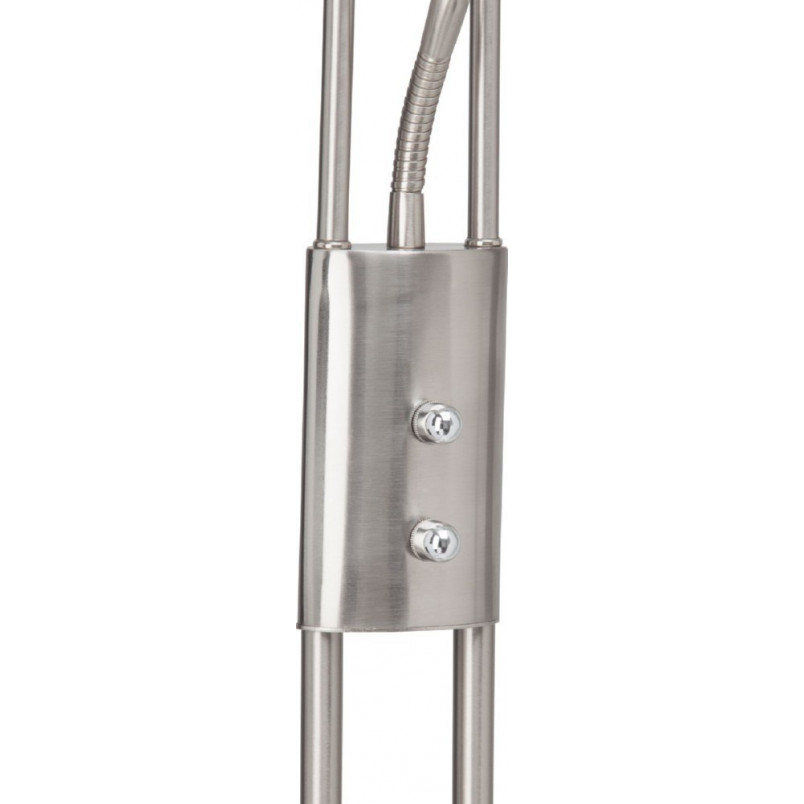 Lampa podłogowa szklana Finn LED - Elegancki design | Brilliant