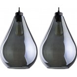 Lampa sufitowa szklana Fuente III | TK Lighting - Loftowa