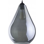 Lampa wisząca Fuente | Szklana, grafitowa | TK Lighting