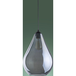 Lampa wisząca Fuente | Szklana, grafitowa | TK Lighting
