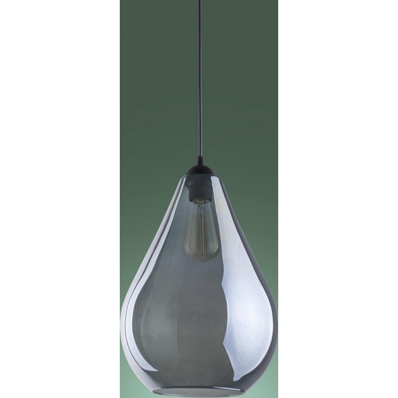 Lampa wisząca Fuente | Szklana, grafitowa | TK Lighting