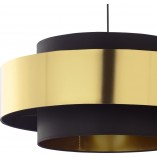 Lampa wisząca glamour Calisto | Czarno-złota TK Lighting