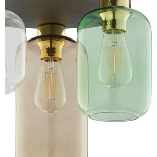 Plafon szklany Marco Green TK Lighting - Owalny, Multikolor | Kup online