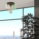 Plafon szklany Marco Green TK Lighting - Owalny, Multikolor | Kup online
