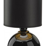 Lampa stołowa szklana czarno-złota TK Lighting | Palla Small