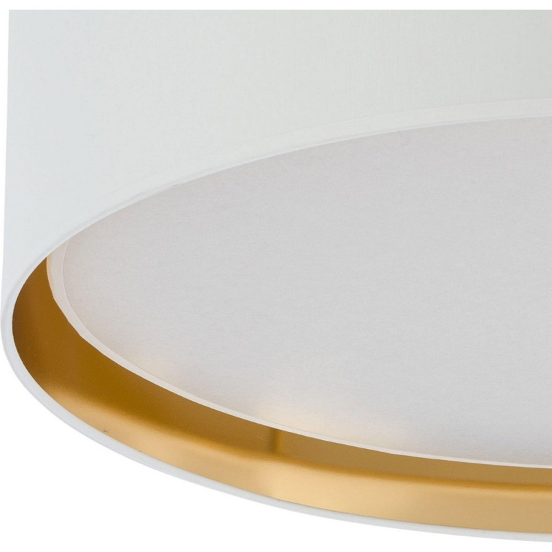 Plafon Glamour Bilbao - Biało-Złoty 60cm | TK Lighting