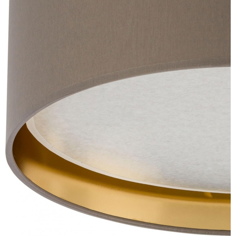 Plafon Glamour Bilbao 45cm | Beżowo-złoty TK Lighting