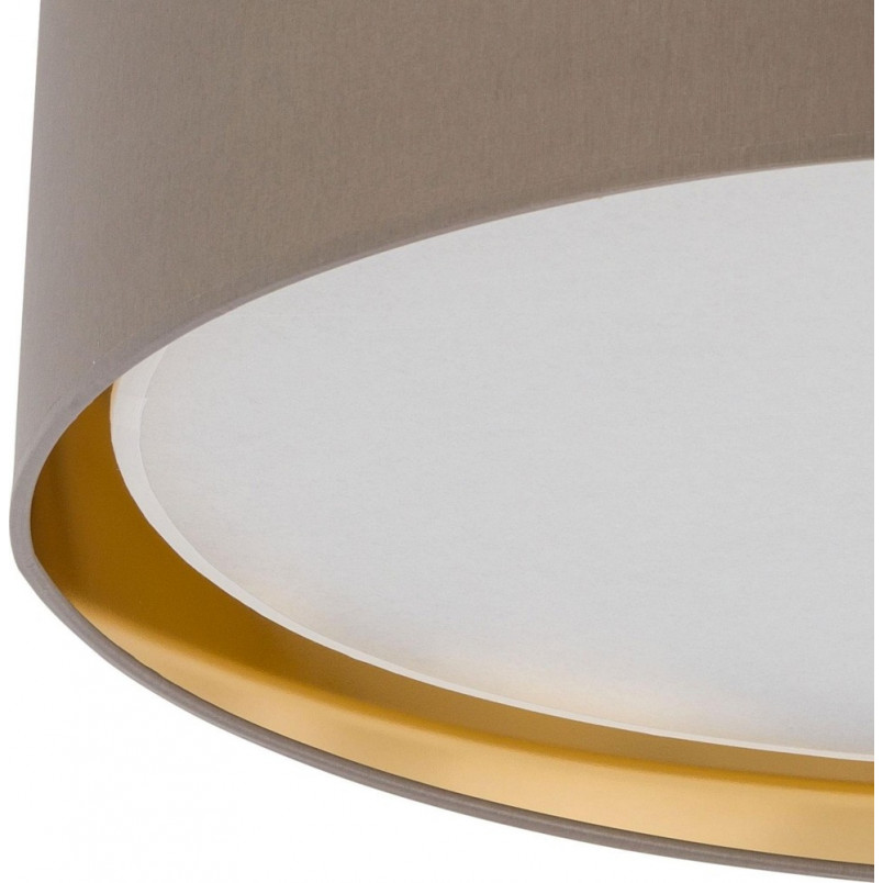 Plafon Glamour Bilbao 60cm | Beżowo-Złoty TK Lighting