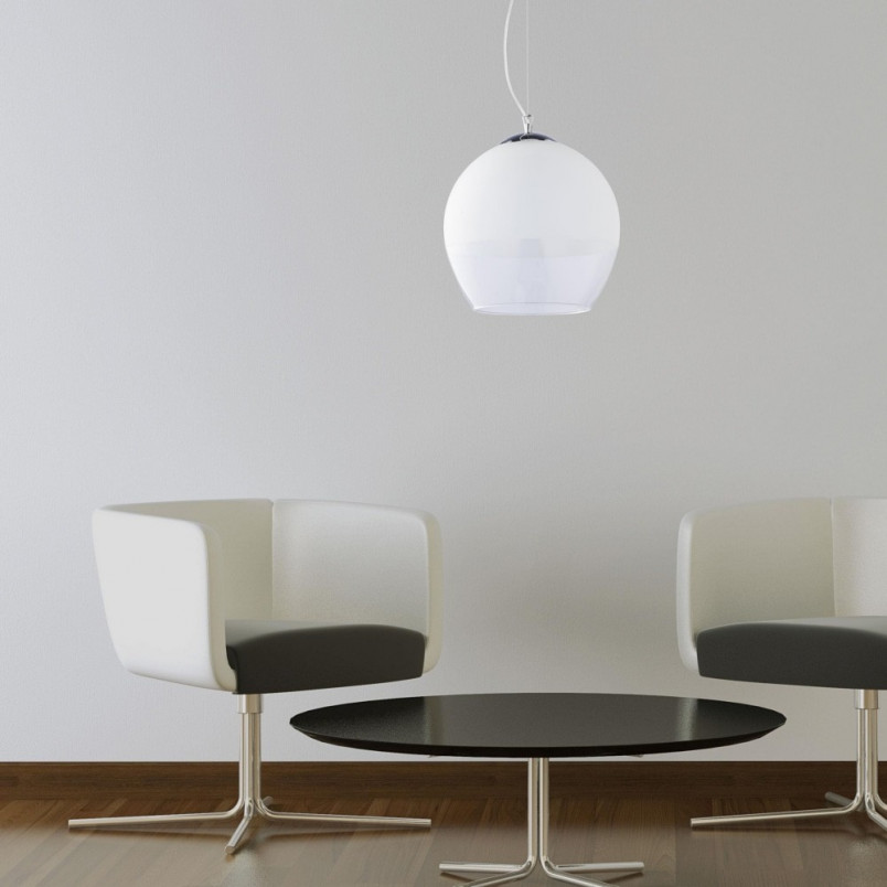 Lampa szklana wisząca Boulette 38cm - TK Lighting | Elegancki design